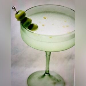 ❤️ ANTHROPOLOGIE MORGAN COUPE SET OF 4 GLASSES NEW